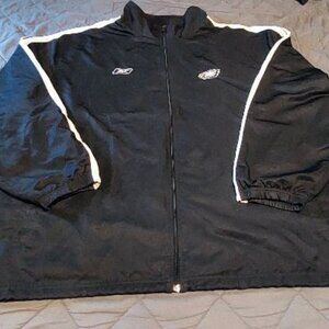 Philadelphia Eagles Black Windbreaker 4X